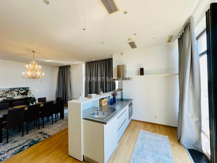 Aleea Privighetorilor- Penthouse 833 mp utili mobilat complet 3600 Euro + TVA - 8