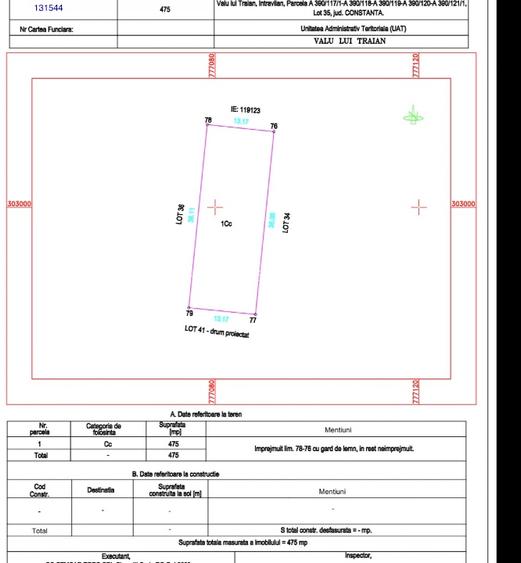 Teren intravilan cu puz Valu lui Traian pe partea dreaptă  - 5