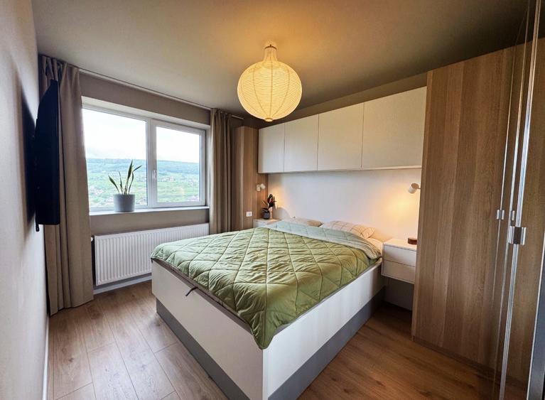 Apartament cu 3 camere în Beta Residence, Chinteni – complet mobilat și utilat