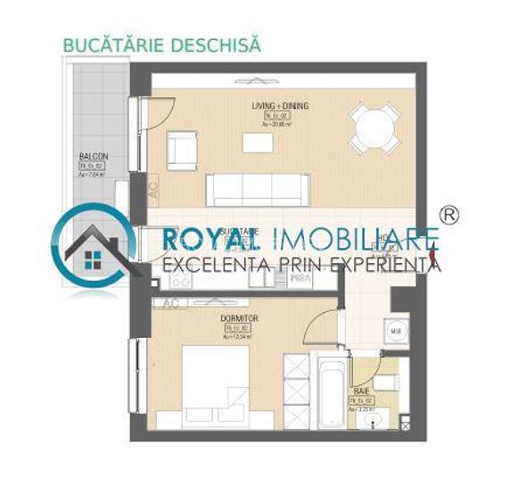 Royal Imobiliare Vanzari Apartament 2 Camere Zona Vest - 8