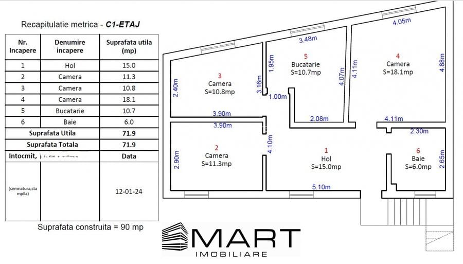 Casa individuala 150mp cartier Strand - 3