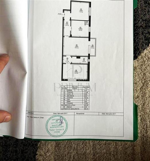 GIROCULUI -3 CAM - RENOVAT -CENTRALA/AC -SPATIOS - ETAJ 3 - 14