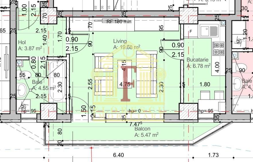 Apartament cu 1 camera! Nueva! - 16