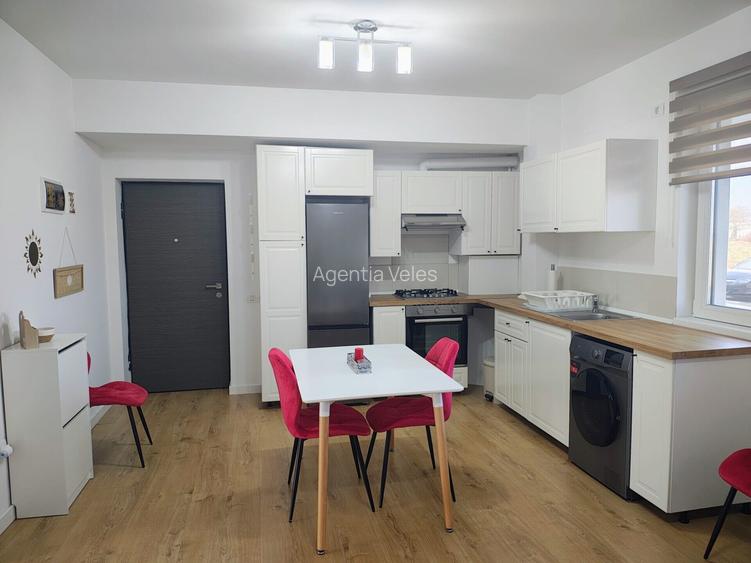 TUNARI-CITY NORD apartament 2 camere mobilat, curte, parcare - 3