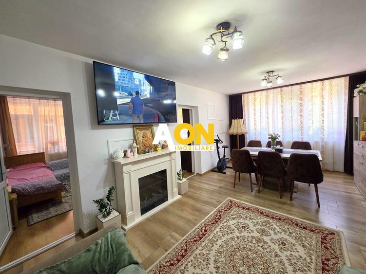 Apartament 3 camere, 2 balcoane, decomandat, mobilat, utilat, Ampoi 3