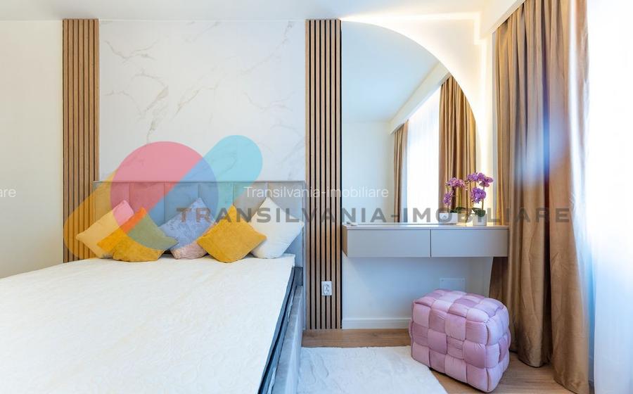 Apartament 56mp, balcon, finisat, zona Floresti - 7