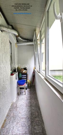 Apartament 2 camere,parter+balcon mare+boxa in proprietate,zona Scoala nr.8 P.Nt - 13