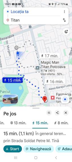 TITAN, Pocoava, metrou 15 minute mers, bloc 1982, reabilitat - 19