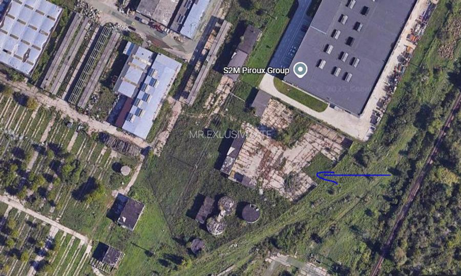 Vand Teren Intravilan cu Constructii Industriale, zona Rostramo  - 2