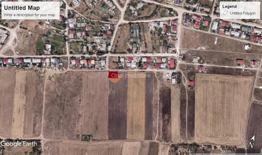 Techirghiol, teren 450mp, 20 m deschidere, str. Pericle Macri colt cu Plantelor - 7