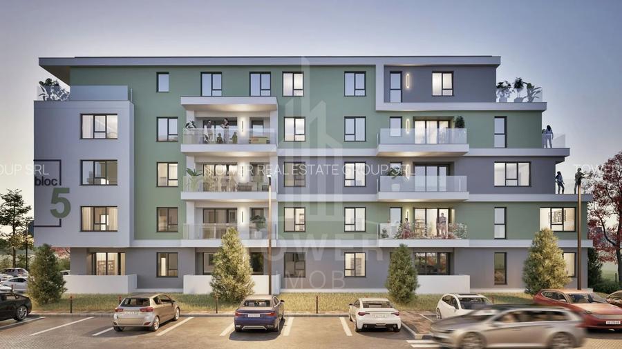 Apartament cu 4 camere, Rate la Dezvoltator pe 7 ani - 9