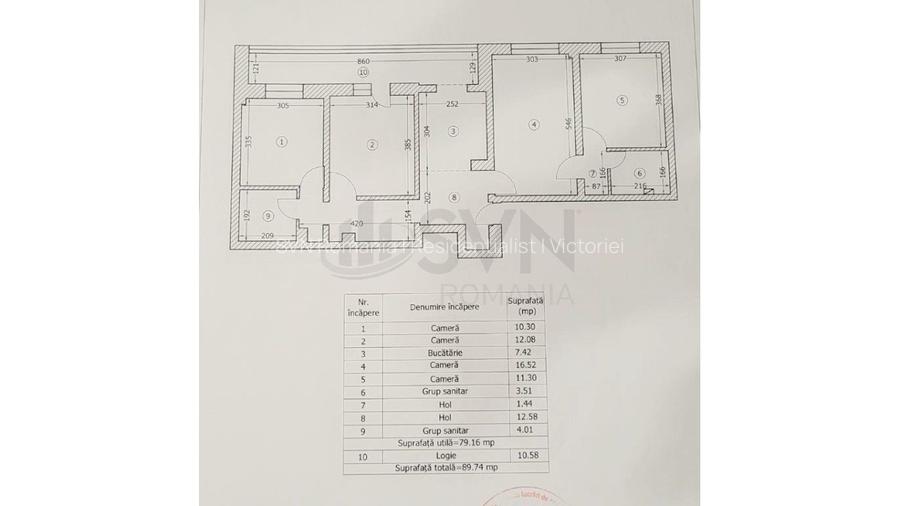 REA1027990 4 Camere Crangasi - Parter cu balcon 10 mp - 13
