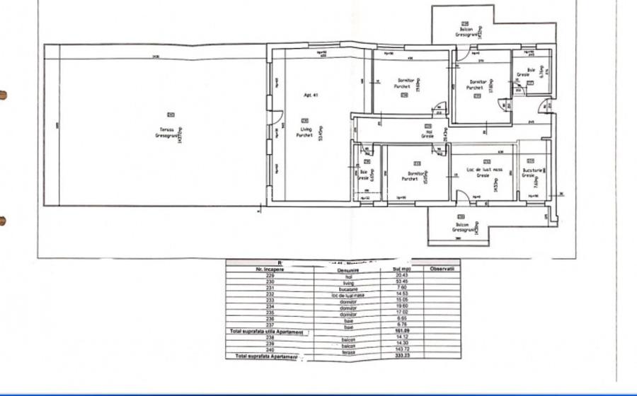 Penthouse spectaculos | 160mp utili | terasă panoramică 143 mp | Florești - 8
