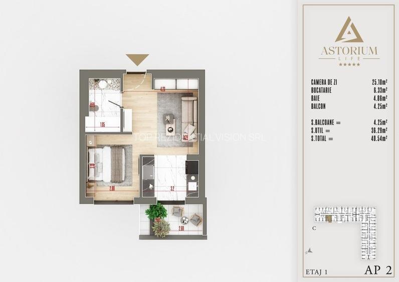 GARSONIERA // ASTORIUM LIFFE// IZOLATIE FONICA// TITAN PALLADY! - 4