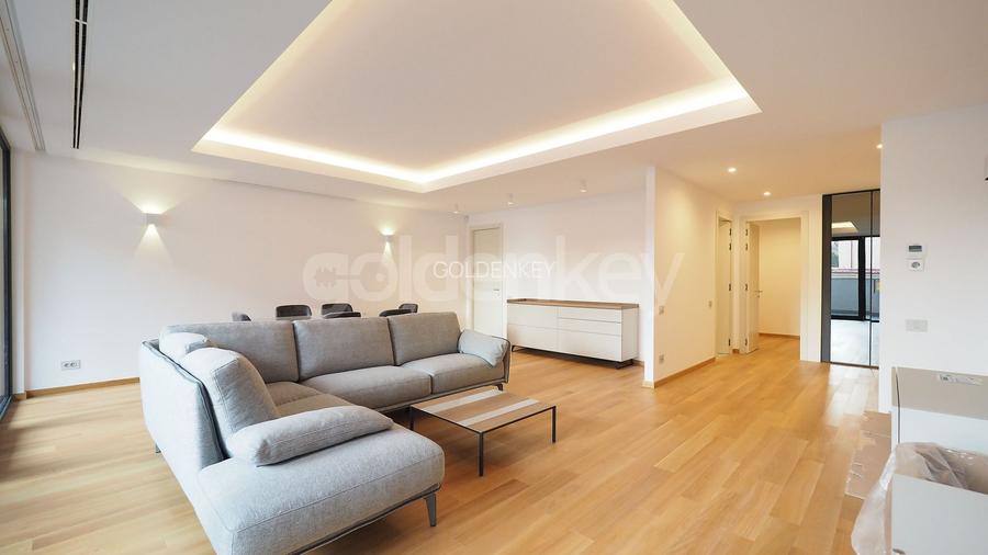 Apartament mobilat cu 3 camere, 3 bai | 130mp terasa | zona linistita - 3