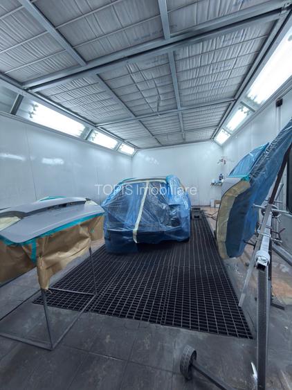 Voluntari (Metro)- Hala echipată pentru service auto, tinichigerie și vopsitorie - 3