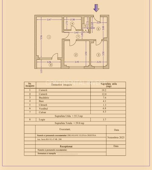 Apt 2 camere mare confort 1 sporit decomandat, 6 min metrou Dristor2, investitie - 7