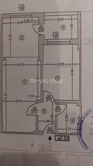 Metrou Dimitrie Leonida Bloc 2014 - 2 Camere Decomandat - 2