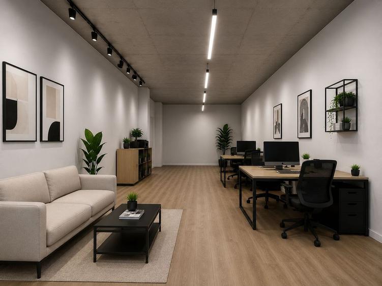 Spațiu comercial 38 mp, vitrină la stradă — zona Gară