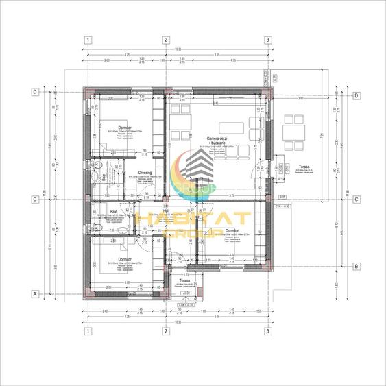 Casa individuala 4 camere, teren 500 mp, ansamblu nou - 2