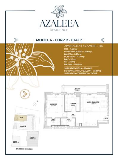 Direct Dezvoltator | Apartament 3 camere bloc Boutique - 1