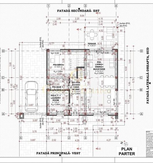 Casă modernă 4 camere + birou | teren 570 mp | Hărman, Brașov - 6