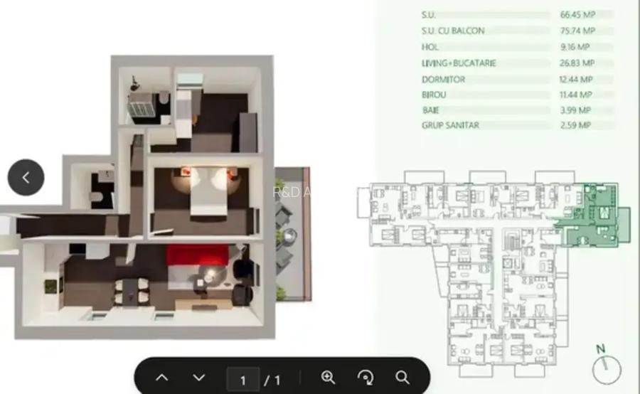 Apartament 3 camere | Metrou Mihai Bravu | PREMIUM | - 6
