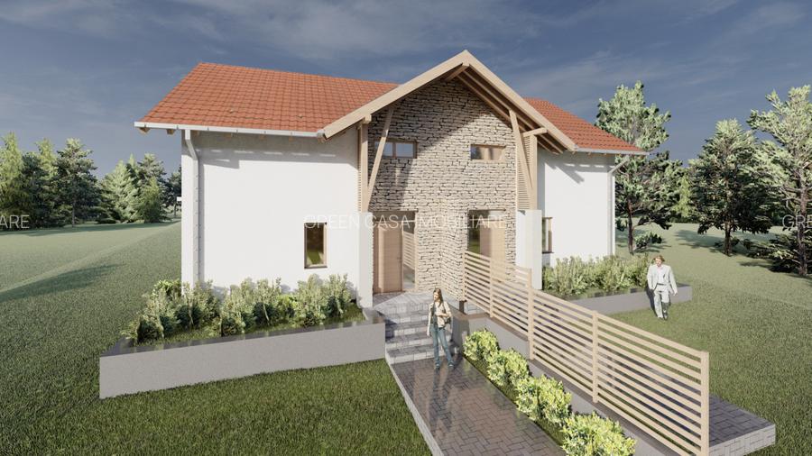 Duplex de vânzare, 120mp utili, 550mp teren pe unitate - 2