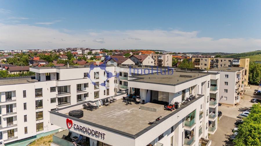 Penthouse cu terasă panoramică și priveliște spectaculoasă asupra Iașului - 14