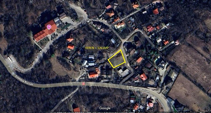 Bucium langa Motel TEREN 1650mp intravilan toate utilitatile acces dublu - 7