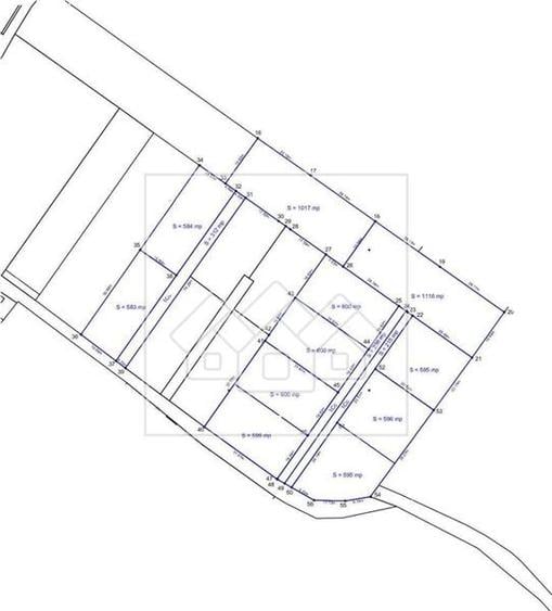 11 parcele de teren in Gusterita(583-1116mp/parcela) - intravilan