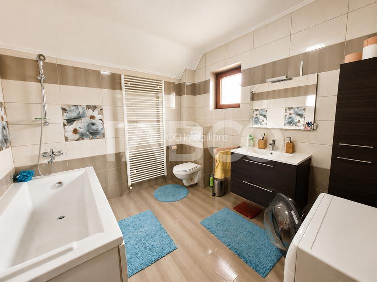 Casa individuala moderna de vanzare in Sura Mica teren pod si pivnita - 12