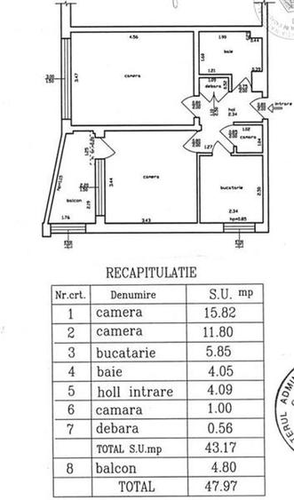 Apartament 2 camere, Piata Sudului, - 2