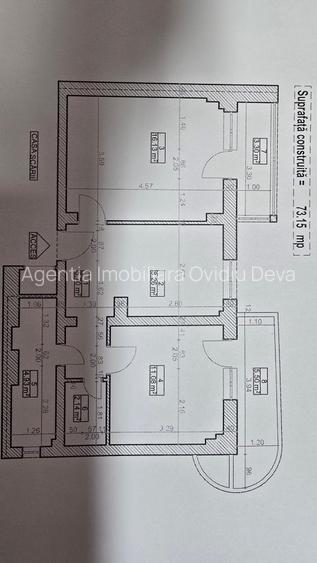 Vand apartament 2 camere decomandat in Deva, Bld. I. Maniu, etaj 3, mobilat - 9