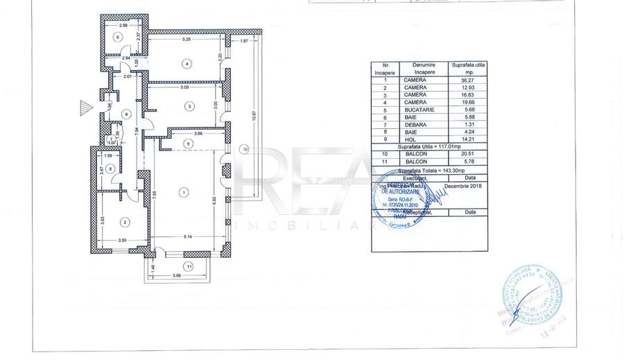 Apartament 4 camere Residence 5 , Strada Erou Iancu Nicolae 53 - 19