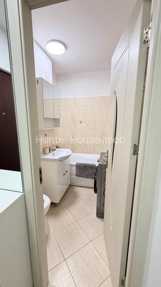 Garsonieră modernă, prima închiriere, 3 min Metrou Gorjului, mobilată complet - 14