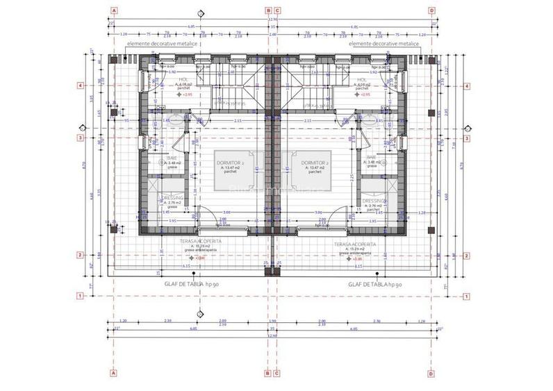 Casa tip Duplex panoramic, 4 camere, 110 mp, teren 225 mp,zona Fagului - 8