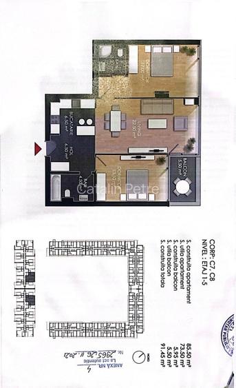 De Vanzare - 3 camere - Atria Urban Resort - Direct Propietar - 13