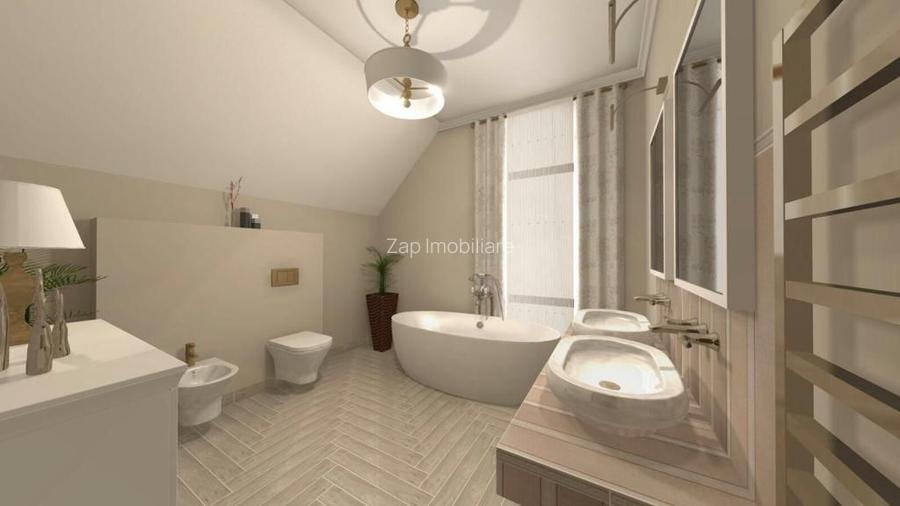 Casa 4 camere la cheie,10 minute de spital 150mp,700mp teren - 9