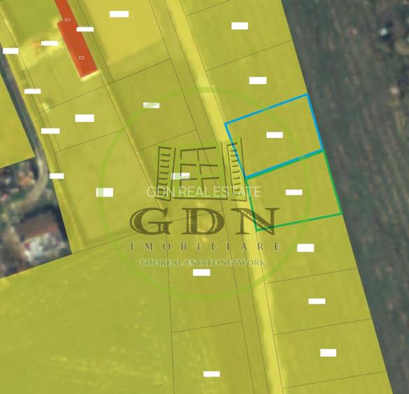 Teren intravilan construibil, suprafață 500 mp, Leș - 2