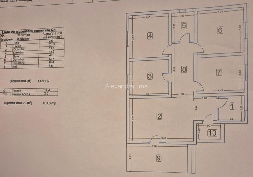 Casa cu 4 camere mobilate/curte individuala/0%comision/ mutare imediata - 11