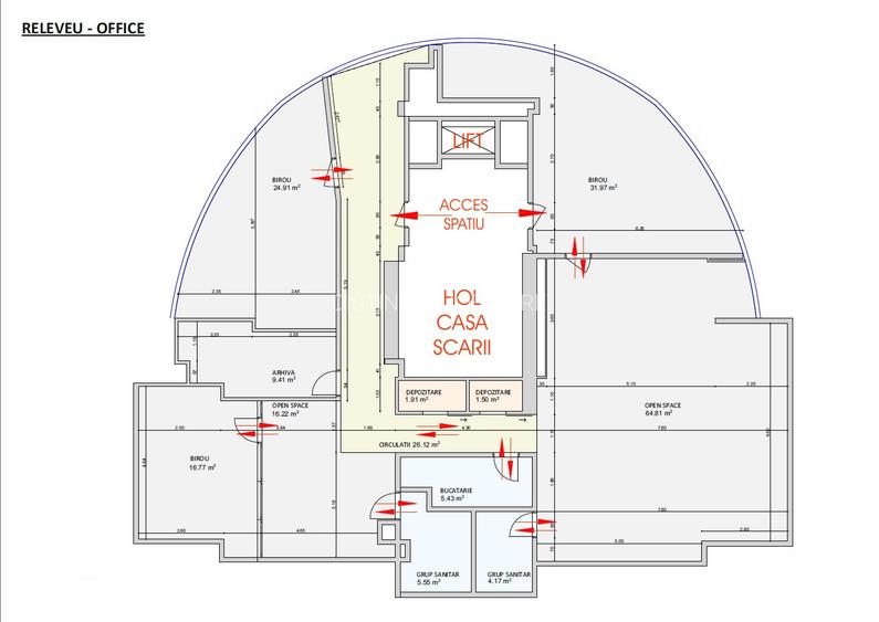 Inchiriere spațiu de birouri modern, ultracentral, ideal companii reprezentative - 10