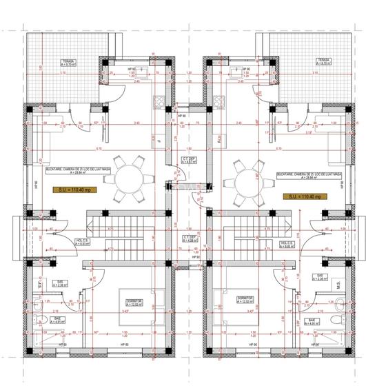 Duplex P+M despartit prin camera tehnica  intre Timisoara si Mosnita - 7
