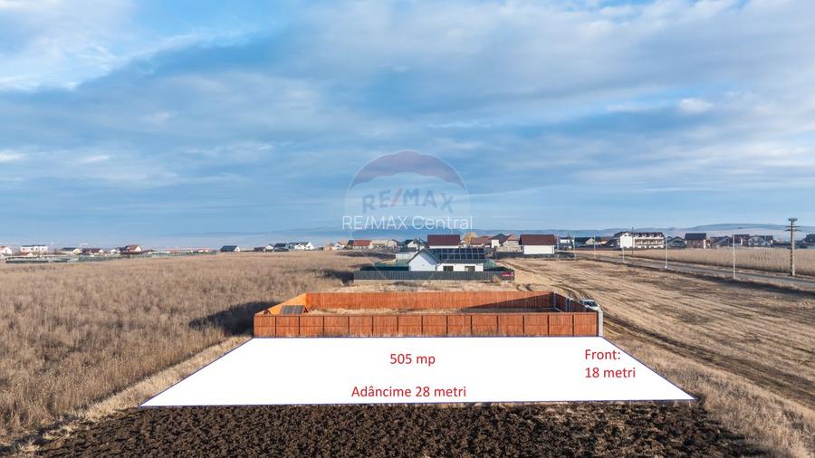 Comision 0 %! Teren intravilan 505 mp, Bod! - 5