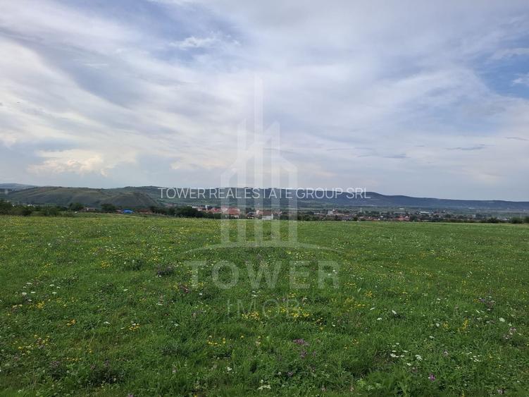 Teren la Orlat cu vedere spre munti - 6