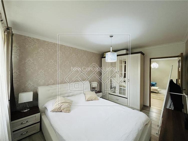 Apartament de vanzare in Sibiu -58 mp- mobilat modern- zona linistita - 4