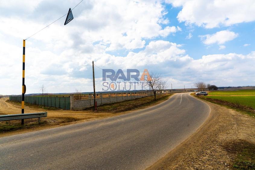 Teren 7.092 mp cu PUZ aprobat + Autorizatie / investiție autostrada A7 - 2