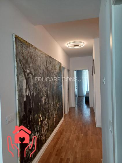 Baneasa Shopping City (THE IVY)-4 camere luminoase, mobilier premium, 2 parcari! - 12