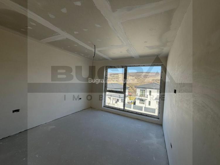 Casa individuala de lux, 119mp, teren 600mp, panoramic, Popesti - 15