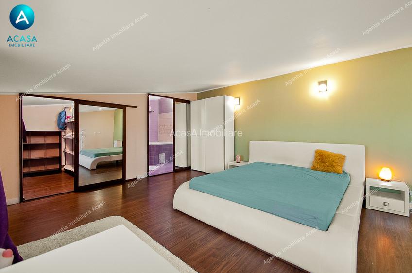 Apartament spatios de tip duplex mobilat si utilat la cheie - 11